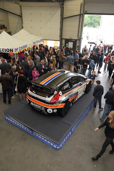 Présentation officielle de la Fiesta WRC BURDET G. Contractant Général du BP Racing